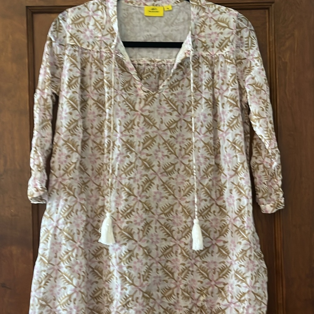 Roller Rabbit XS beach cover-up